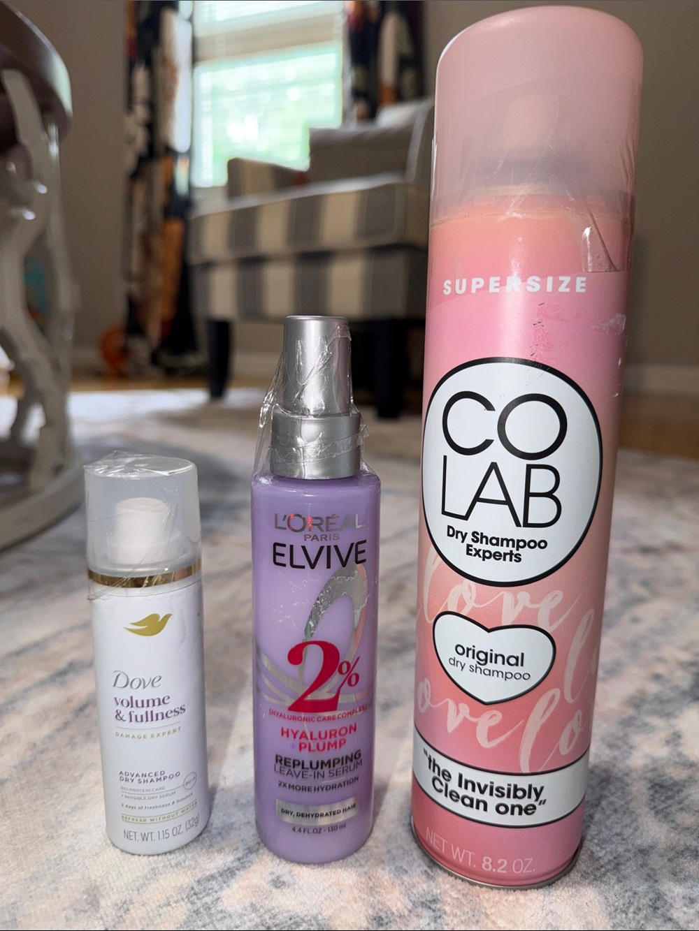 Hair Care Bundle- COLAB, L’Oreal, Dove RV:$25!